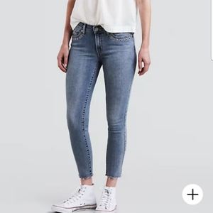Nwt Levi's 711 skinny ankle jeans